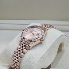 Rolex Datejust 28 Thundest Pink Dial Diamond Watch, Pre-Owned, Korea