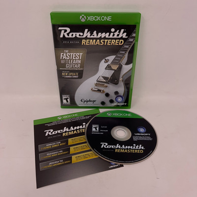 Rocksmith 2014 Edition Remastered (Microsoft Xbox One, 2014) Game Only