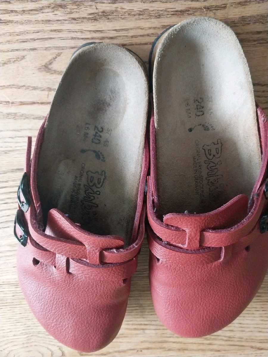 超希少!Birkenstock Birki's Camden Clogs red birkenstock-super