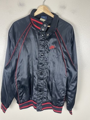 Vintage Nike Air Jordan Satin Jacket Wings 1985 XL RARE
