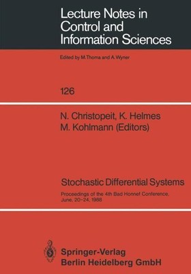 Norbert Christopeit (u. a.) | Stochastic Differential Systems | Taschenbuch | ix