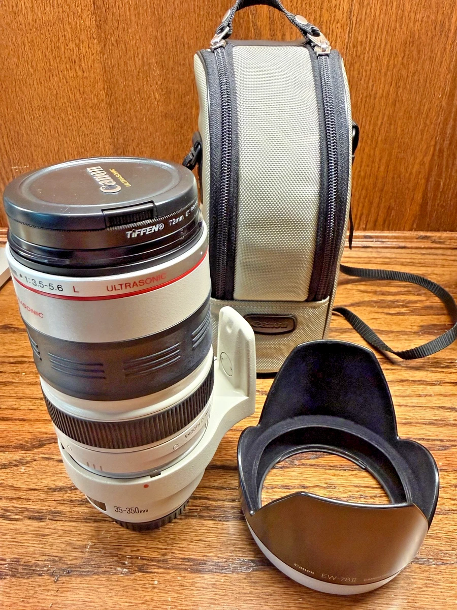 Canon EF Camera Lenses 35-350mm Focal f/3.5-5.6 Maximum Aperture