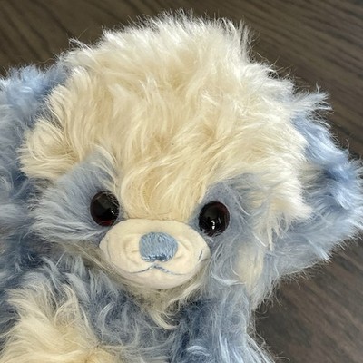Merrythought Bear Cheeky Pastel Blue Panda LE 127/500 Mohair Jointed Adult Owned