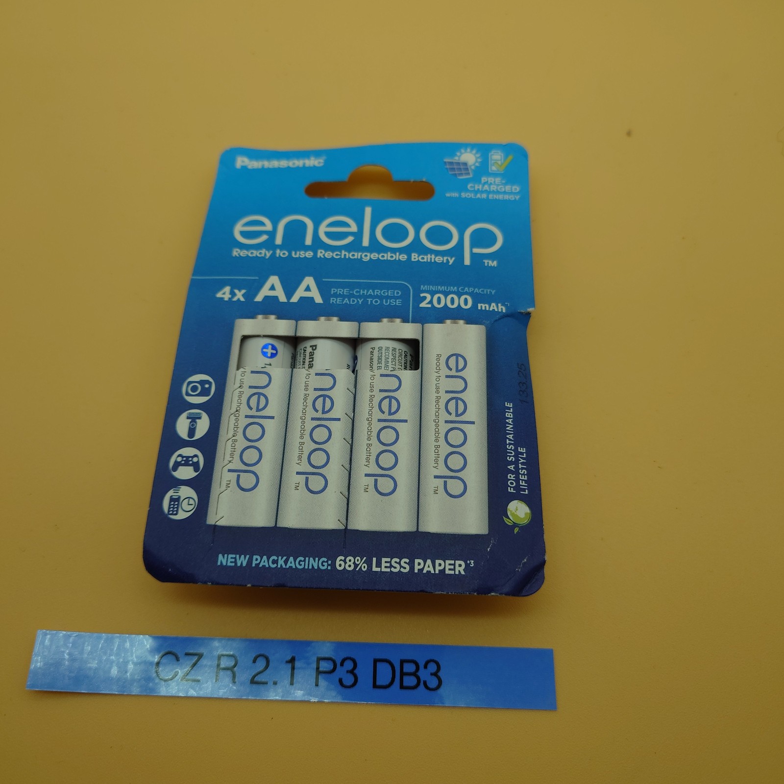 Panasonic Eneloop Aa 2000 Mah 4Er Mignon Blister (Bk-3Mcde/4Be) - Bild 2