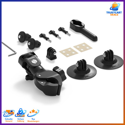 Zubehör Set für Insta360 GO 3 X3 ONE RS Motorrad-Bundle Actionkamera