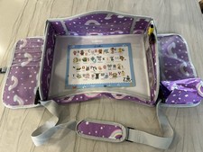 PILLANI Kids Travel Tray for Car - Car Seat Tray for Kids Travel Road Trip