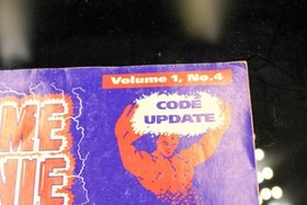 NO GAME- Nintendo NES Galoob Game Genie Code Update Volume 1 NumbeR 4