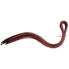 CIRCLE Y Latigo Leather Brown 3/8x72in 10pk Saddle Strings 8993 