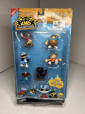 Codename Kids Next Door Micros Figures Toys Series 3 Cartoon