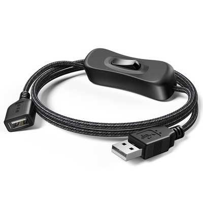 USB Switch Extension Cable, (Upgraded Data + Power) USB Extension Cord with O...