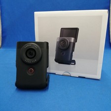 Canon PowerShot V10 Vlog Camera 13MP 1" CMOS 3x zoom with mic accessories