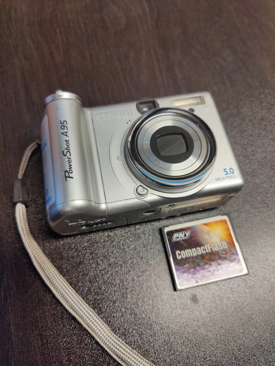 Canon PowerShot A95 Digital Cameras with Audio Recording for Sale