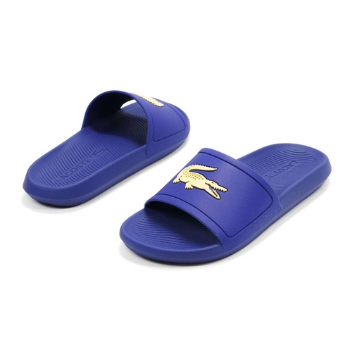 NEW Lacoste Men's Croco Slide Open Toe Sandals