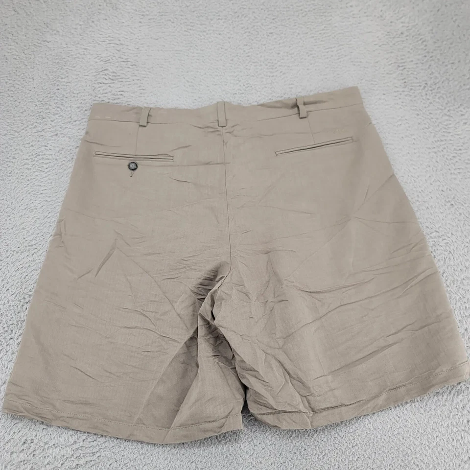 Pantalones Cortos Callaway Para Hombre 40 Verdes Ligeros Golf Exterior Bolsillos Elásticos Foto 3 de 4