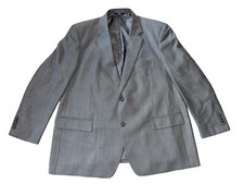 Joseph  Feiss Gold 100 Wool Gray Buttons Blazer Sport Jacket 48R