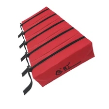 5pcs Canvas Tool Bags with Metal Zippers Multi Purpose Waterproof Smart Storage 