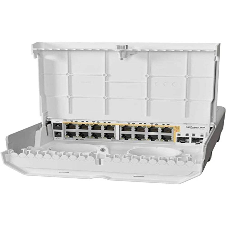 Mikrotik CRS318-16P-2S+OUT Outdoor 18 Port 16 Gigabit Poe-Out And 2 Sfp+ New - Image 2 of 4