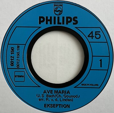 Ekseption - Ave Maria - 7  Vinyl Single