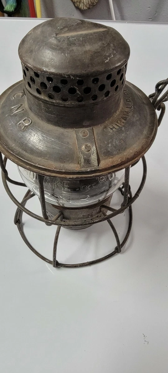 VTG CNR Hiram Piper Co - Adlake-Kero USA Canada Lantern - Adlake 400 Burner