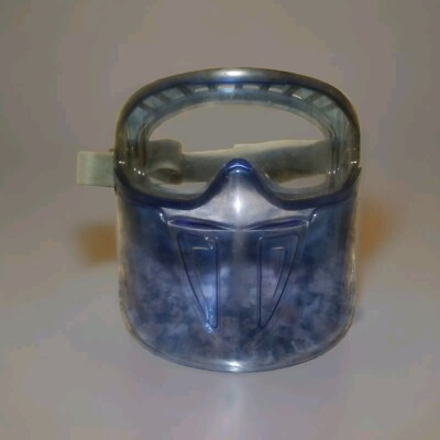 KLEENGUARD V90 PREMIUM FACE SHIELD W/GOGGLE BLUE FRAME CLEAR LENS ANTI FOG