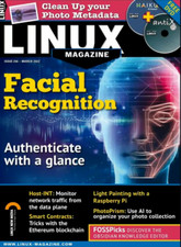 Linux Pro Magazine Issue 256 March 2022 FACIAL RECOGNITION  FREE DVD