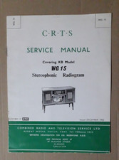 KB   WG15  Stereophonic Radiogram, CRTS Service Manual