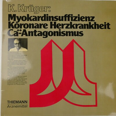 K.Krüger Myokardininsuffiziens Koronare Herzkrankheit Thiemann EMI LP-8470