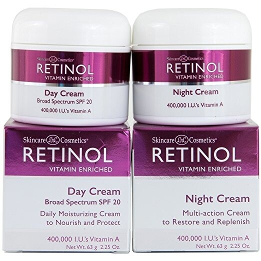Skincare LdeL Cosmetics® Retinol Vitamin Enriched Night & Day Cream 2.