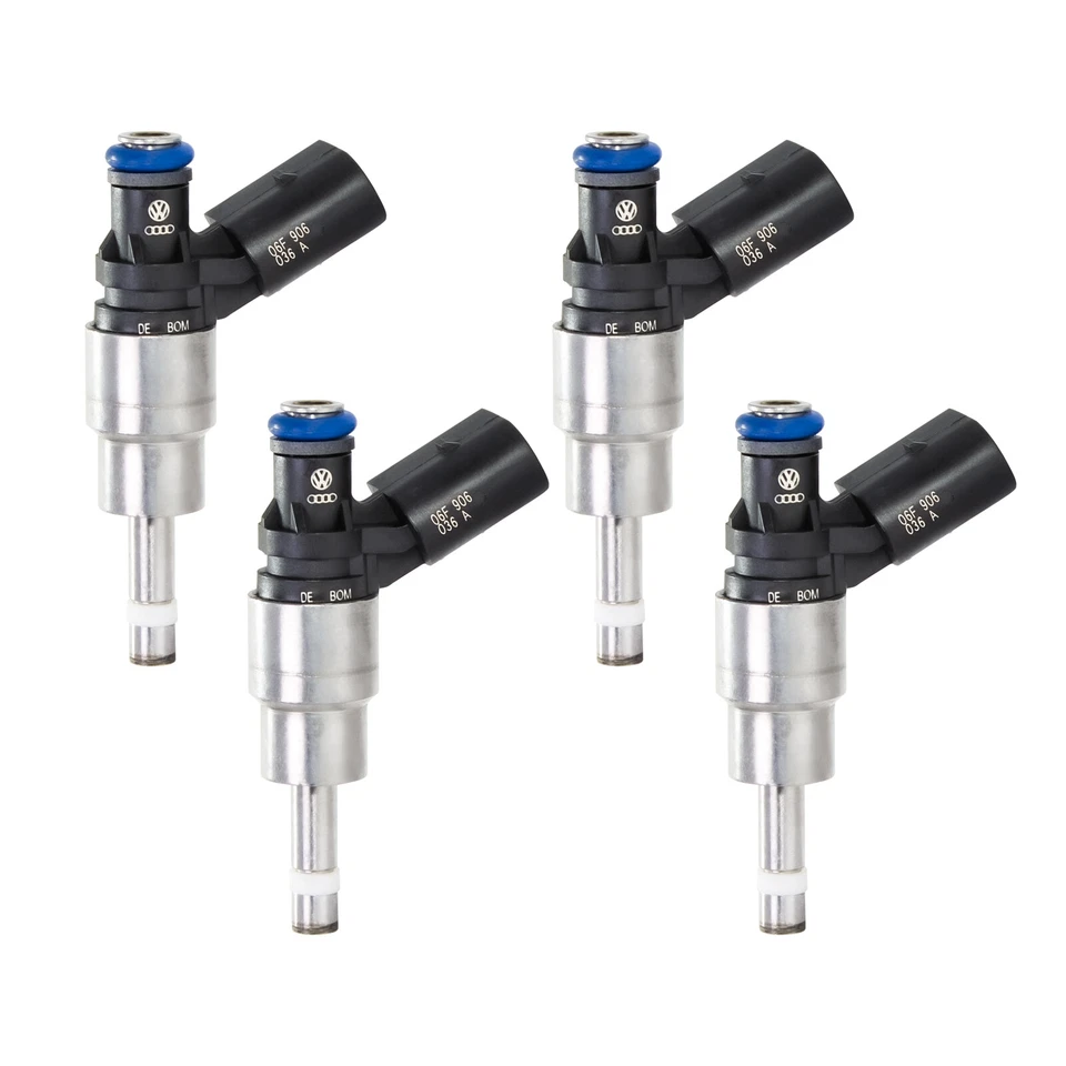 4PCS Fuel Injectors For 2005-2009 VW Audi A4 Quattro 2.0L I4 Turbo 06F906036A Foto 4 de 4
