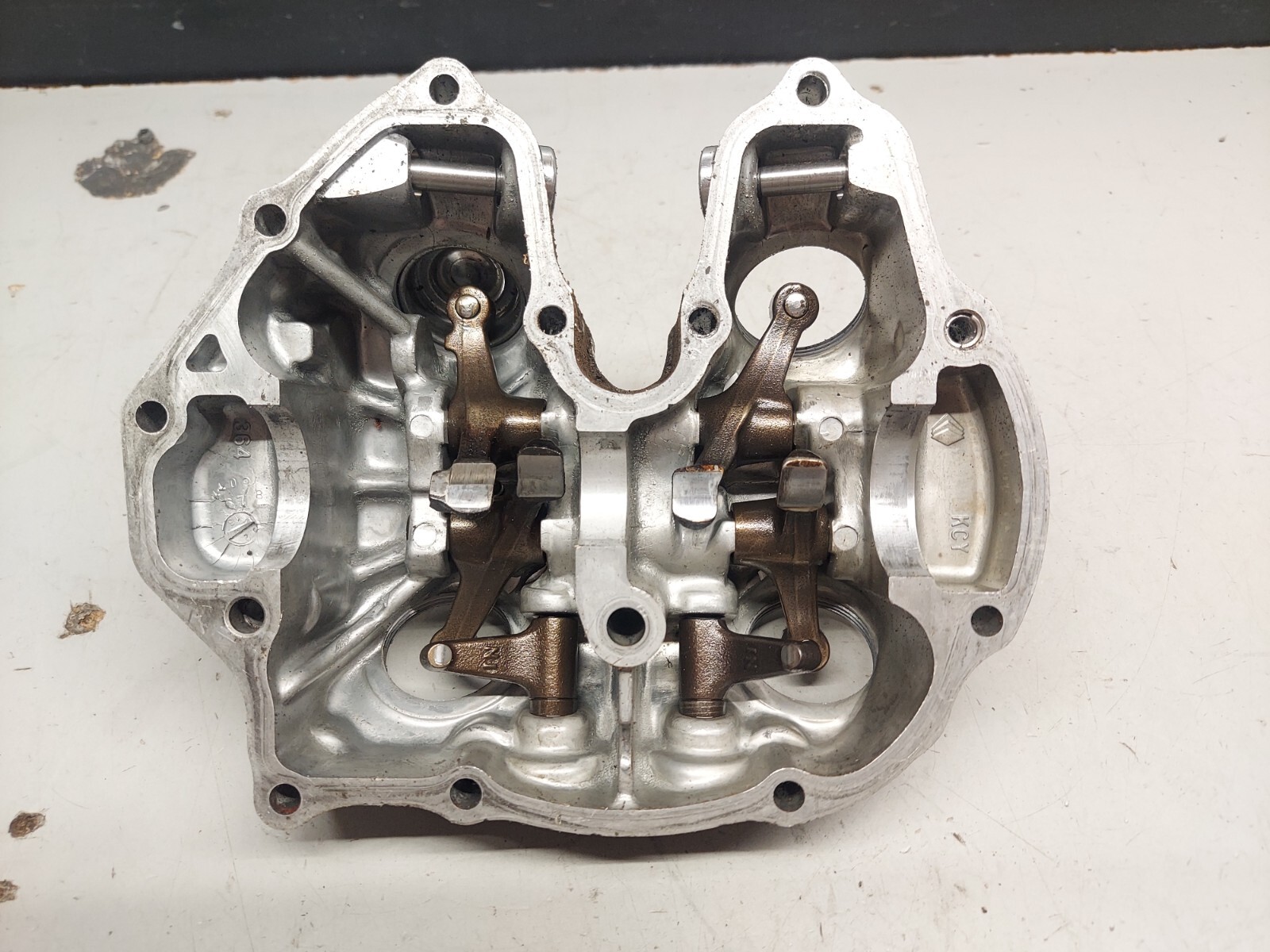 Honda 400ex cylinder head cover valve cover w/ rockers 9914 trx400ex