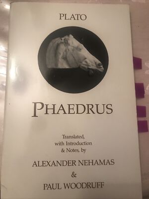Phaedrus        Plato     Isbn 0872202208