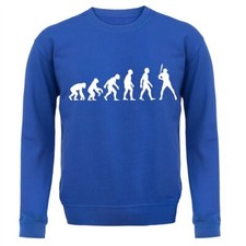 Evolution of Man Baseball - Adult Hoodie / Sweater - Base Ball Player Bat Love