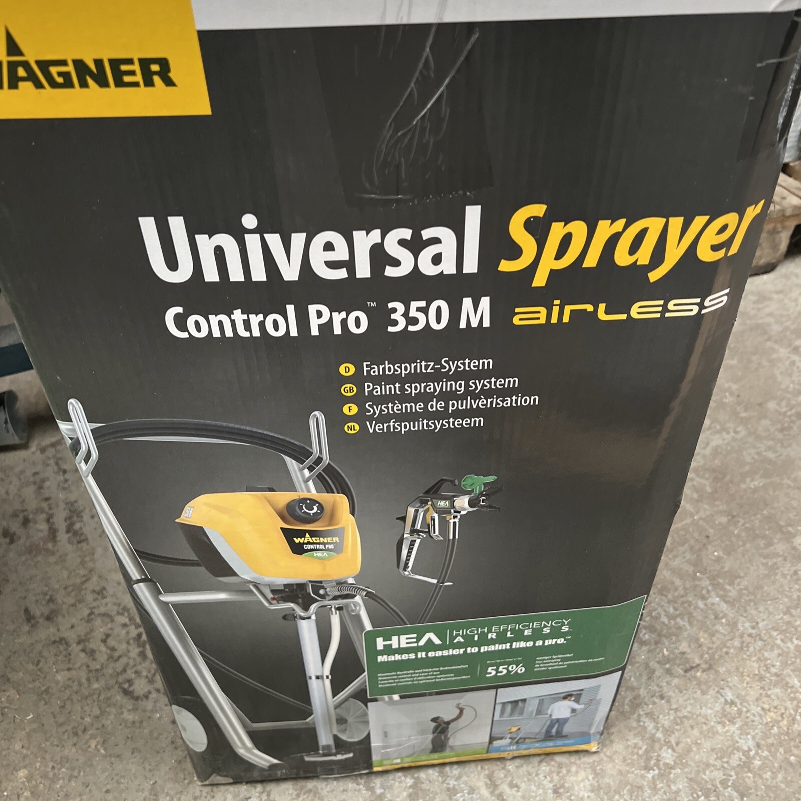 Wagner Universal Paint Sprayer Control Pro 350m Airless NO RESERVE