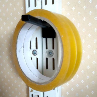 ABERNET 2 x TwinSlot Shelving Long Hook