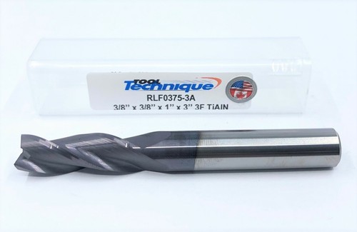 END OF LINE CLEARANCE - 3/8" Carbide Endmill 3 FLUTE FB TiAlN (CA2-E) - Picture 2 of 5