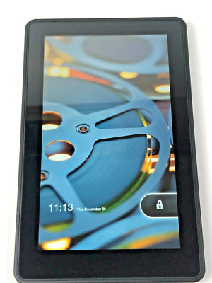 Amazon Kindle Fire 1st Generation 7'' Screen Wi-Fi Black Model D01400 w/Cable