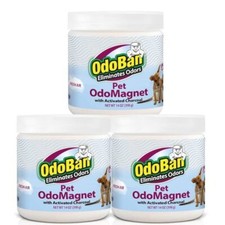 OdoMagnet 14 oz. Charcoal Odor Absorber, Fresh Air Scent 3-Pack 