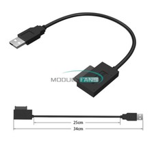 USB to 7 6 13Pin Slim SATA/IDE CD DVD Rom Optical Drive Cable Adapter Converter-