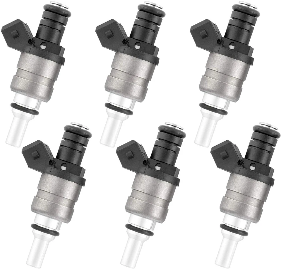 6X Inyectores de combustible para BMW X3 Z3 Z4 528i 323i 328Ci 323Ci 525i 325xi 320i 1427240 Foto 4 de 4
