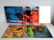 Cowboy Bebop Lot of 10 Vol.0 - Vol.9 LD Laser Disk Obi Bandai 1998 Anime Japan