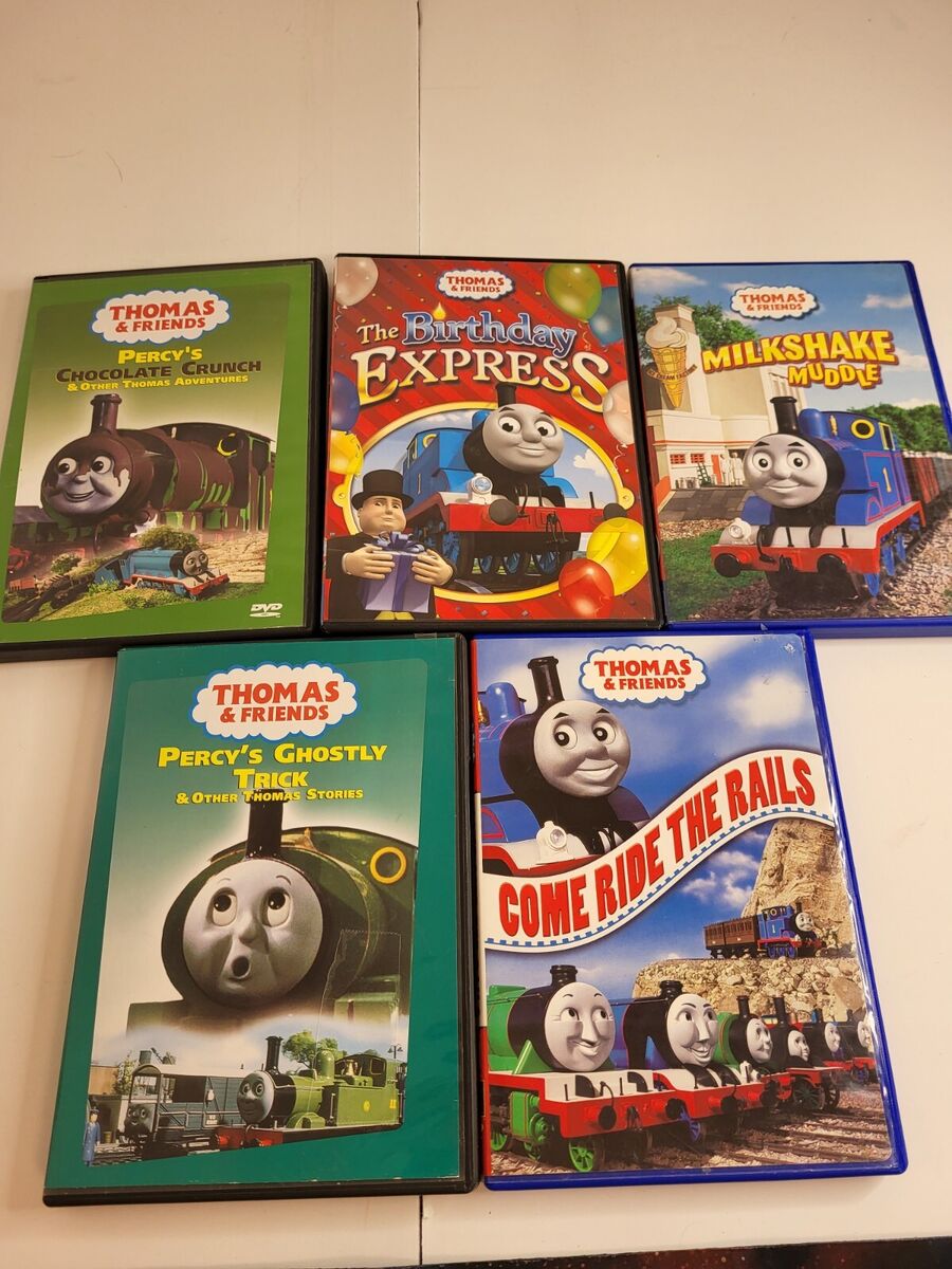 Lot Of 5 DVDs Of Thomas the Tank Engine & Friends Has Lot Of 5 DVDs Of Thomas the Tank Engine & Friends Has