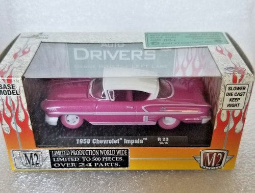 2013 Castline M2 Machines Diecast -1958 CHEVROLET IMPALA R23 13-15 - 1:64 CHASE