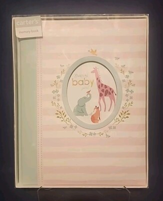 Carter's Memory Book 2016 BABY'S FIRST FIVE YEARS DARLING BABY GIRL NIB 