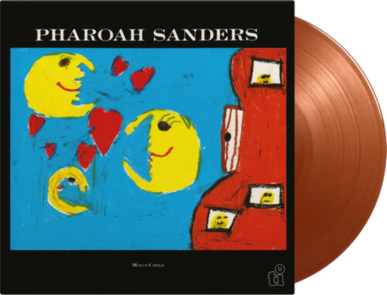Pharoah Sanders - Moon Child [Оранжевый/ золотой мраморный винил] [Импортный] НОВЫЙ запечатанный альбом