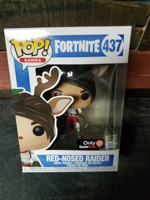 fortnite pop vinyl red nosed raider