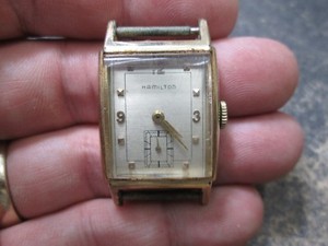 hamilton gold watch value