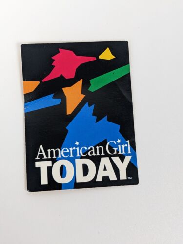 American Girl Collectible Mini Grin Pins 1998 Garden Smart Trustworthy Future - Picture 3 of 3