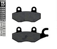 BremsbeläGe Galfer FD117G1054 Semi-Metall Vorne, 7,5Mm FüR Kawasaki Ninja R