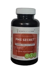 Secrets Of The Tribe PMS Secret Hormonal Imbalance Support, 120 Veggie Capsules 