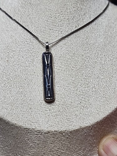 Nelson Piaso Navajo Pendant 18" Rollo Neclace